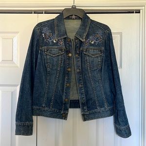Liz Claiborne Jean Jacket. Petite Large